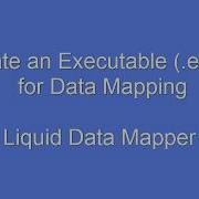 Generate An Executable Exe Data Mapping Transform In Liquid Data Mapper