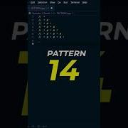 Pattern 14 Print Star Pattern In C Programming Shorts Starpattern