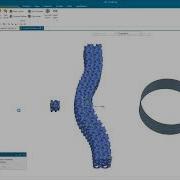 NX Неявная гироидная и решетчатая структура тела в сочетании