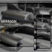 SpaceX Website Redesigned HTML CSS JS Magic In Monochrome