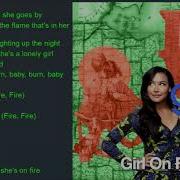 Girl On Fire Glee Lyrics