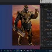 Thanos Snap Effect With CSS Only No Javascript Tutorial