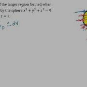 Integration In Cylindrical Coordinates Example 2