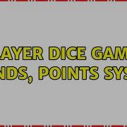 2 Player Dice Game 5 Rounds Points System