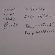 Newton S Second Law In Polar Coordinates Classical Mechanics