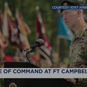101st Airborne Division Welcomes New Commanding General At Change Of Command Ceremony