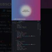 Stunning Abstract Background CSS Shorts Css Style