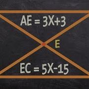 Find The Missing Value Using The Diagonals And Properties Of A Rectangle