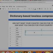 Data Representation Compression Dictionary Based Lossless Compression