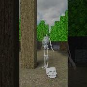 Realistic Skeleton S Hard Run LOOP Minecraft Animation Shorts