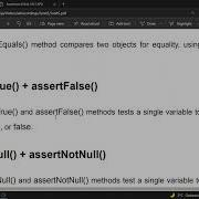 42 Different Assertion Methods