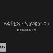 FAPEX Navigation Navigating To Other Page At Runtime In Oracle APEX