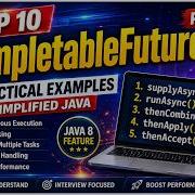 CompletableFuture In Java 8 Explained In 5 Minutes Interview Ready