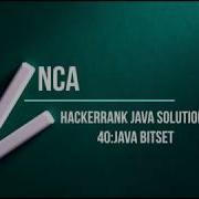 40 Java BitSet Hackerrank Java Solutions