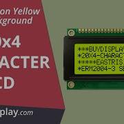Small Size LCD Screen 20x4 Arduino Connection HD44780 I2C Character