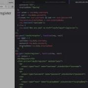 Server Side JavaScript Multi User 2 Register