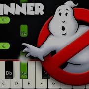 Ghostbusters Theme Song BEGINNER PIANO TUTORIAL SHEET MUSIC By Betacustic