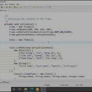 Lập Trình Java GUI Sử Dụng JTable