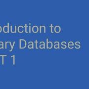 Intro To Library Databases Part 1