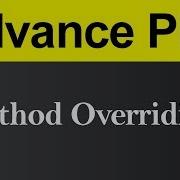Method Overriding In PHP Hindi