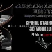Rhinoceros Grasshopper Tutorials Spiral Staircase 3D Modelling