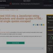 Reflected XSS Into A JavaScript String With Angle Brackets And Video Solution 2020 2021