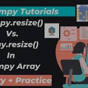 14 Numpy Resize Vs Array Resize In Numpy Array