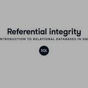 Referential Integrity SQL