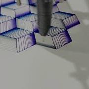 Isometric Cubes II Plotter Art Art From Code Generative Art