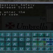 Resident Evil Code Veronica Self Destruct Sequence