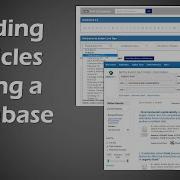 Finding Articles Using A Database