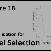 Lec 16 Cross Validation For Model Selection