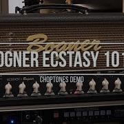 Bogner Ecstasy 101B Playthrough Demo Bogner 2x12 Cabinet Celestion G12M