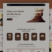 Create A Responsive Coffee Shop Website Using HTML CSS And JavaScript
