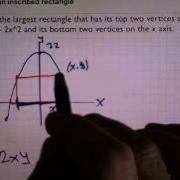 Optimization 4 An Inscribed Rectangle