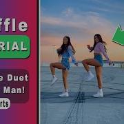 Quick Running Man Shuffle Dance Tutorial Awesome Cutting Shapes Dance Duet On TikTok Songs 2023