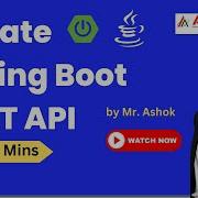 Spring Boot Rest API Tutorial How To Create A Restful Web Service Ashokit