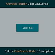 Animated Button On Click Using HTML CSS And JavaScript Free Source Code