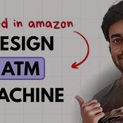 Design ATM Machine LLD Cash Withdrawal Flow State COR Pattern