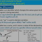 Pascal Operators 01