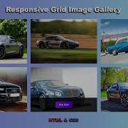 Галерея изображений на GRID используя HTML CSS Responsive Image Gallery Using Grid CSS