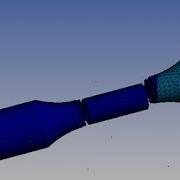 Total Deformation In A Torsion Test In ANSYS Workbench