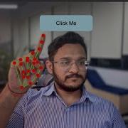 Control Website With Hand Gestures Using MediaPipe Building AI UI Project Real Time Demo