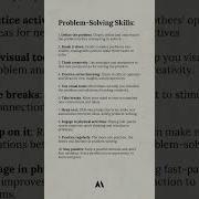 Problem Solving Skill