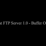 Freefloat FTP Server 1 0 Buffer Overflow