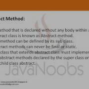 Object Oriented Programming Q 10 Abstract Class