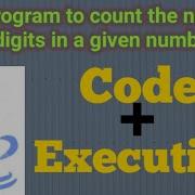 A Java Program To Count Number Of Digits In A Given Number