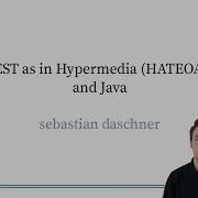 Intro REST As In Hypermedia With Java