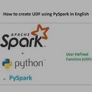 How To Create UDF Using PySpark In English Hands On Spark Tutorial For Beginners DM DataMaking