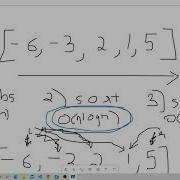LeetCode 977 Squares Of A Sorted Array Using Python